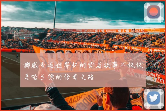 挪威重返世界杯的背后故事不仅仅是哈兰德的传奇之路